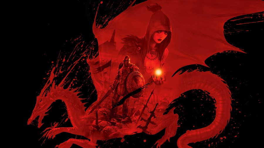 dragon age origins wallpaper black