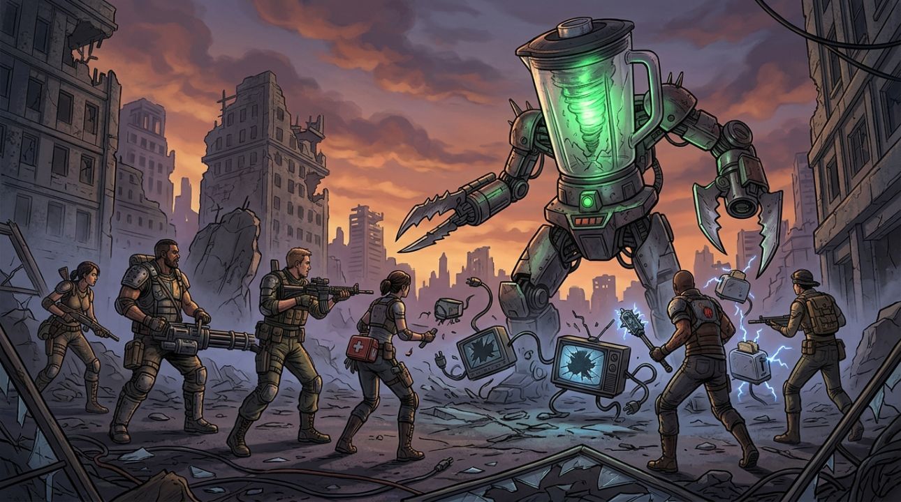 Gravebound: Sopravvivere agli Elettrodomestici